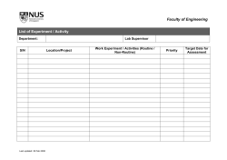 Risk Assessmen Guidelines
