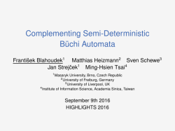 Complementing Semi-Deterministic B&uuml;chi Automata