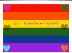 Homosexuality - JFajardoCivitas