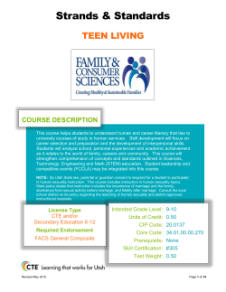 Performance Objective #5 Reflect on the role and impact of