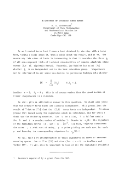 Signatures of iterated torus knots