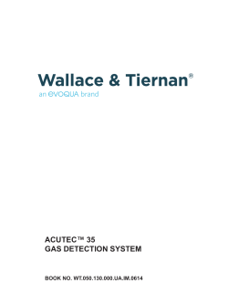 acutec&trade; 35 gas detection system