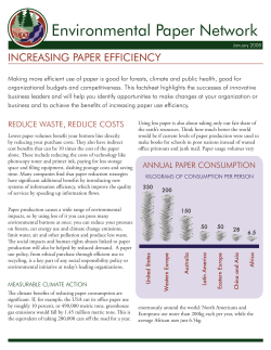 Paper Use Efficiency - Amazon Simple Storage Service (S3)