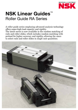 NSK Linear Guides™