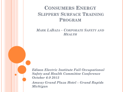CONSUMERS ENERGY