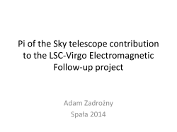 EM Follow-up project in Advanced Detector ERA