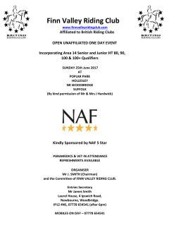 finn valley riding club one day event