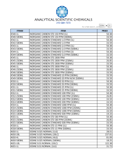 (1l) 50.38 4540-500ml inorganic carbon std 150 ppm (500ml)