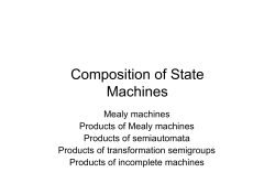 Composition of State Machines