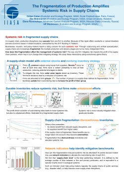 Durable inventories reduce systemic risk, but firms make