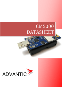 CM5000 DATASHEET