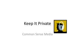 Keep It Private