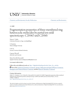 Fragmentation properties of three