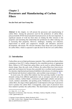 Precursors and Manufacturing of Carbon Fibers