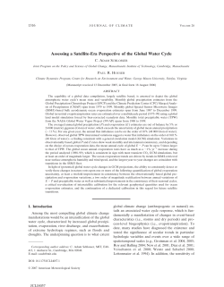 Assessing a Satellite-Era Perspective of the Global