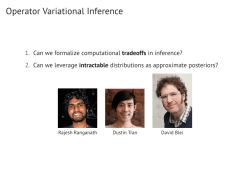 Operator Variational Inference
