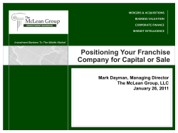 McLean Group - Southeast Franchise Forum
