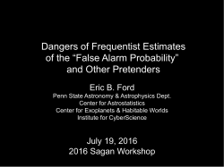 False Alarm Probability