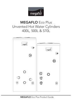 MEGAFLO Eco Plus Unvented Hot Water Cylinders