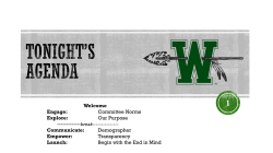 ACADEMIC tribe tIME - Waxahachie Independent School District