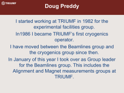 ODH monitoring at TRIUMF