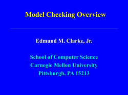 Model Checking: Past, Present, and Future