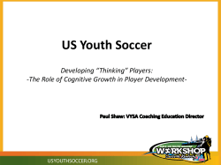 Role of cognitive growth in club player development