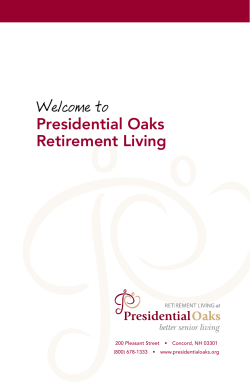 Retirement Living Booklet ()