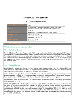 Diabetes Prevention Programme Service Specification DOCX