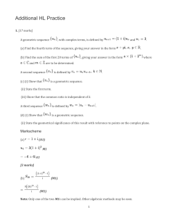 Additional HL Practice