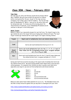 Class 3/4EM - News - Barlborough Primary School