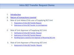DTA Procurement Demo