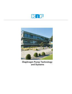 Diaphragm Pump Technology and Systems