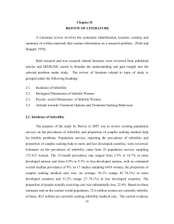 16 Chapter II REIVEW OF LITERATURE A Literature review involves
