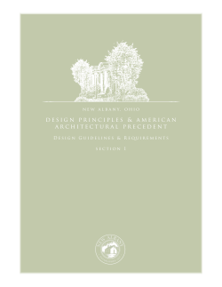 Section 1: Design Principles and American