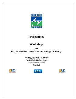 Mumbai - Bureau of Energy Efficiency