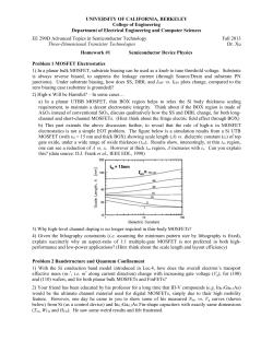 UNIVERSITY OF CALIFORNIA, BERKELEY College of Engineering