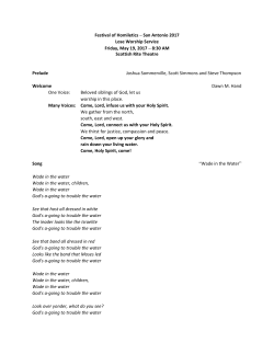 8:30 a.m. - David Lose, preacher
