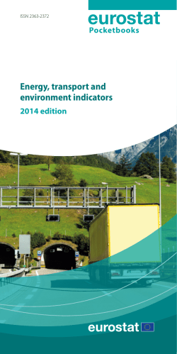 Energy, transport and environment indicators