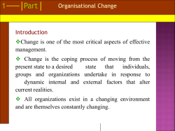 Change