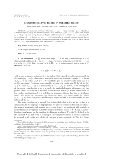 Monochromatic boxes in colored grids - cse.sc.edu
