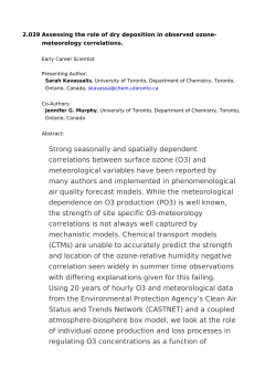 Strong seasonally and spatially dependent correlations