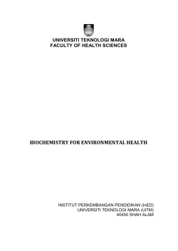 ENVIRONMENTAL TOXICOLOGY
