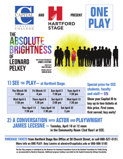 ONE PLAY - Capital Community College