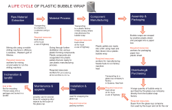 a life cycle of plastic bubble wrap - The New School Learning Portfolio!