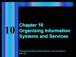 Management Information Systems
