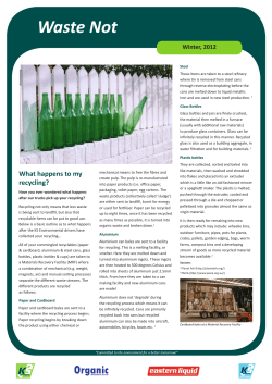 Waste Not - KS Environmental