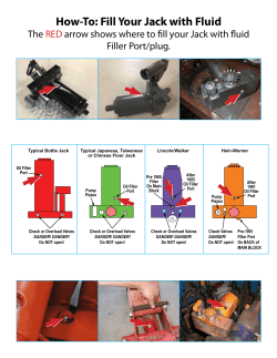 Fill Your Jack with Fluid