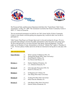 The PTTC`s June one-star tournament was held for the first time at