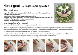 Have a go at &hellip;. Sugar crafted sprouts!!!